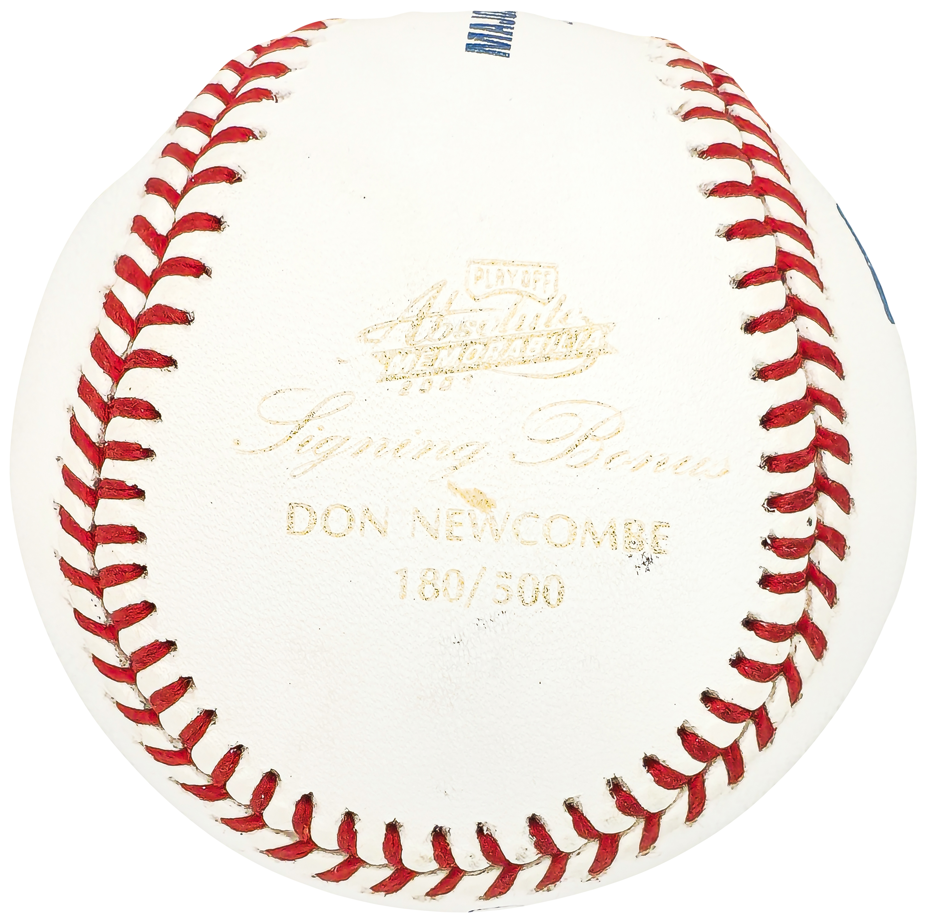 Don Newcombe Autographed Playoff Absolute 2001 MLB Baseball Beckett BH040998 - Picture 3 of 6