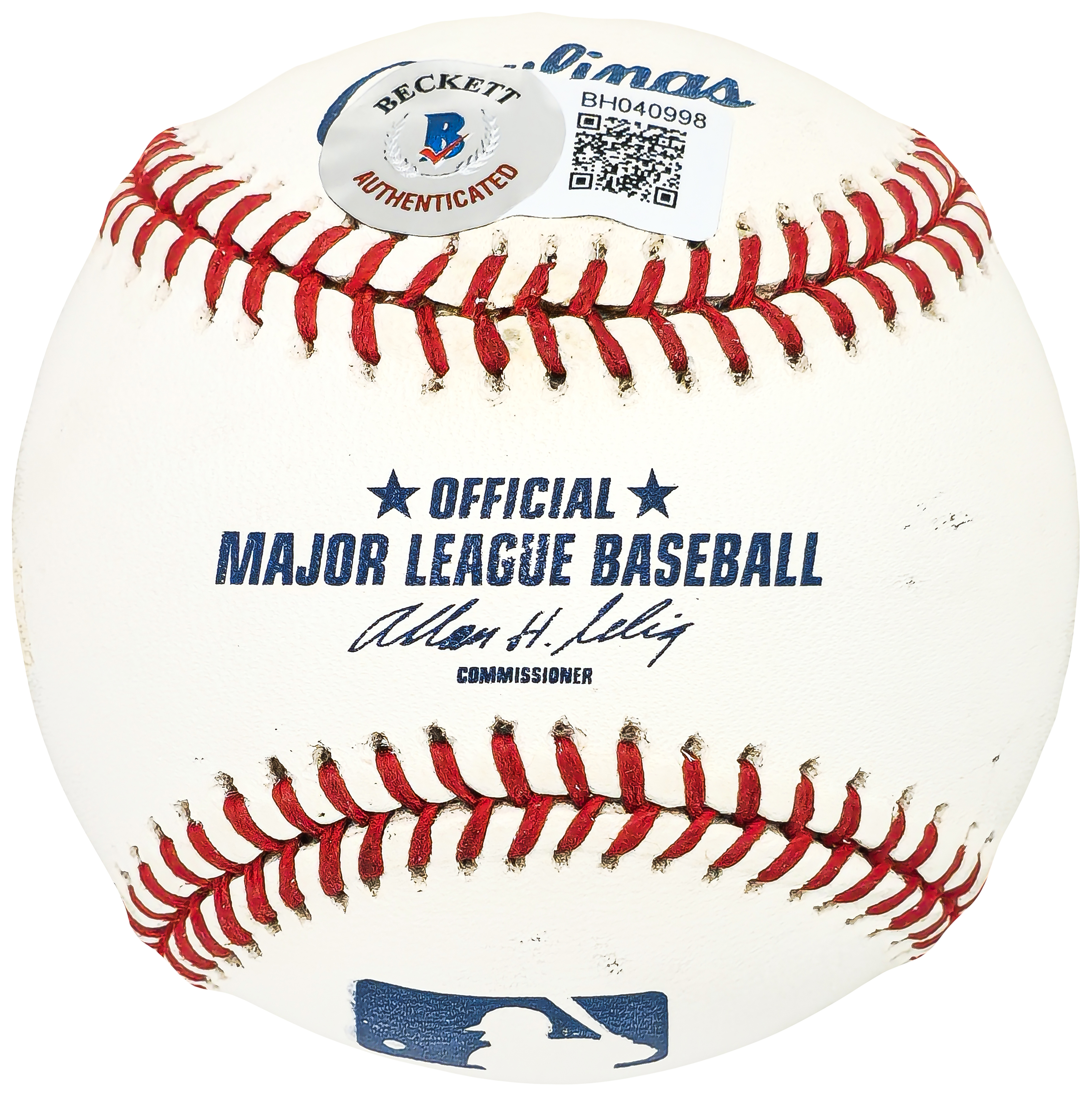 Don Newcombe Autographed Playoff Absolute 2001 MLB Baseball Beckett BH040998 - Picture 2 of 6