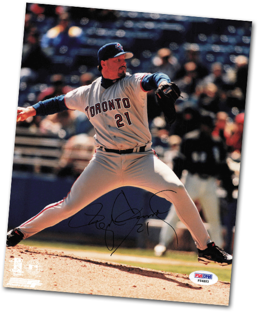 Autographed Roger Clemens 8x10